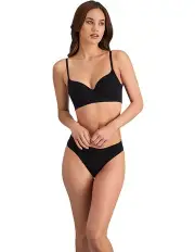 [me. by bendon] Play Seamfree Longline Bra in Black
