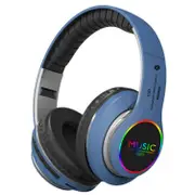 Over-ear Bluetooth 5.0 Headphones - Blue
