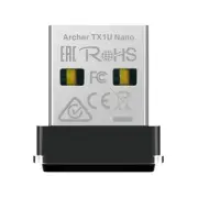 O-TP-Link Archer TX1U Nano AX300 Nano Wi-Fi 6 Wireless USB Adapter