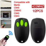 1/2PCS Key Control Replacement Garage Gate Door Remote Control Merlin C945 C943