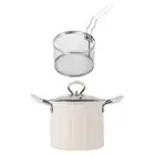 Deep Frying Pan with Handle, Japanese Tempura Pot for Camping Fried