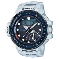 在飛比找momo購物網優惠-【CASIO 卡西歐】G-SHOCK 強悍進階領航員雙顯腕錶