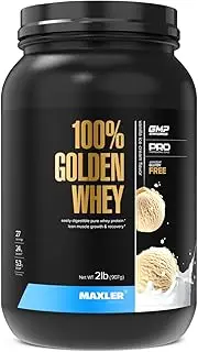 MAXLER 100% Golden Whey, Vanilla Ice Cream, 0.9kg