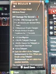 DIABLO 4 ETERNAL2GA Unique Wand The Oculus