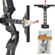 Recurve Bow Sight Target 1 Pin Plastic Adjustable Shooting Bow Hunting