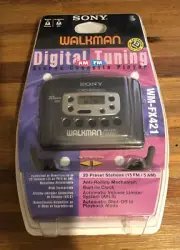 Sony Walkman Cassette Tape Player WM-FX421 FM/AM Radio Portable