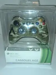 NEW/SEALED Microsoft Xbox 360 Green Camouflage Special Ed Wireless Controller