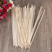 100 Pcs Fragrance Oil Essential Aroma Diffuser Sticks Rattan
