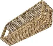 Woven Cutlery Organizer Basket Multifunctional Desktop Storage for Kitchen and Dining Deep Woven Basket for Cutlery Snacks and Home Decoration and Odor