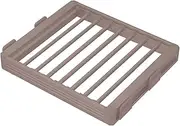 Invisible Drying Rack, Washing Machine Trouser Rack, Built-in Wardrobe Pull-Out Basket(Brown,560-660mm)