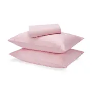 180 Thread Count Sheet Set - Double Bed, Pink
