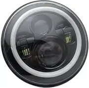 Motorcycle Headlight E mark number DOT Approved 7" Inch Motorcycle LED Headlight Hi/Lo Beam Assemblies Lamp Projector B