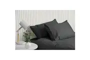 Sheraton Luxury Fitted Sheet Set 1000TC Cotton Rich for Queen Size Bed Fossil