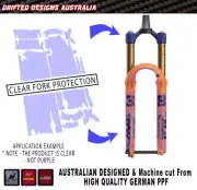FORK PROTECTION CLEAR WRAP FITS FOX FACTORY 38 29" MATTE PPF SELF HEALING AUS