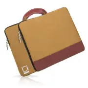Brown Laptop Bag Business Briefcase For 13" Dell Inspiron 13 / Vostro 13/ XPS 13