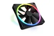 NZXT F140 RGB DUO RF-D14SF-B1 Cooling Fan - PC - 140 mm Maximum Fan Diameter - 1 x Fan(s) - 2399.9 L/min Maximum Airflow - 1800 rpm - Fluid Dynamic -
