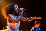 Bayli McKeithan of The Skins in concert at The Royal Oak Music T- 2014 Photo 13