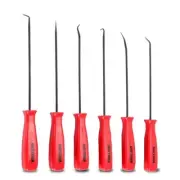 Daytona D6XLPHV2 6pce 240mm (9") Extra Long Pick and Hook Set