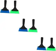 ULTECHNOVO 3sets Vinyl Squeegee for Auto Film Car Film Wrap Scraper Gentle on Surfaces Car Sticker Mounting Tool 2pcs*3