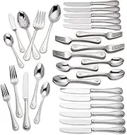 Lenox 829739 French Perle Flatware Set, 11.30 LB, 65-Piece
