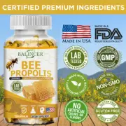 Balincer Bee Propolis 2000mg 30/60/120 Capsules Natural Immune Boost