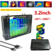 Infrared Thermal Imager Sensor 3.2" LCD IR Thermometer Thermal Imaging Camera AU