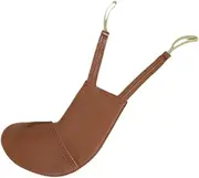 yuksok Violin Shoulder Rest Chinrest Support Nonslip Breathable Stage Performance Comfortable Violin Cheek Pad Violin Shoulder Pad, Khaki
