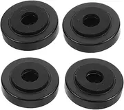 Abaodam 4pcs Rubber Speaker Isolation Feet Pads for Amplifier Turntable Shock Absorption Base Durable Stereo Feet for Vibration Reduction