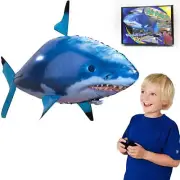 Remote Control Shark Toy - Air Swimming RC Balloon, Interactive Toy for Kids & B
