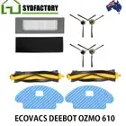 Filter And Bristle Brush Replacement For ECOVACS DEEBOT OZMO 610 Vacuum Cleaner