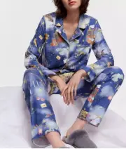 Peter Alexander Harry Potter Hogwarts Plush PJ Top + Pants Set RRP$139 2+(20-22)