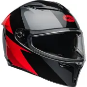 Lithium Shear Grey Red Full Face Helmet