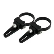 BullBar Light Antenna Mount, 2 inch (2") 2pcs, Mounting Brackets Bull Bar Handlebar Bracket Lightbar LED Adjustable ATV UTV Horizontal Mounts Clamps