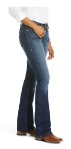 Ariat 10027713 Women's Perfect Rise Rosa Boot Cut Jean Size 29 Reg Lita