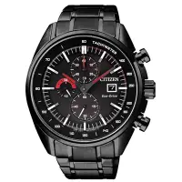 在飛比找Yahoo奇摩購物中心優惠-CITIZEN 卓越紳士光動能計時手錶(CA0595-54E
