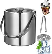 Ice Bucket for Freezer, Champagne Ice Bucket, Drink Chiller Tableware Accessories, Champagne Container Barrel for Parties Camping Picnic BBQs Restaurants Clubs