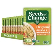 Organic Quinoa & Brown Rice 8.5 Ounce (Pack of 12)