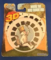 SEALED Where the Wild Things Are From the kid's Book Cartoon view-master Reels
