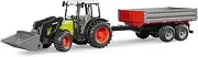 Bruder 02112 CLAAS Nectis 267 F with Frontloader and Trailer