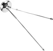DOITOOL Indoor Flag Holder Stand Sturdy Shaped Flagpole Base for Office Desk Decoration Lightweight Compact Design Easy Installation for Conference Room Photography Use