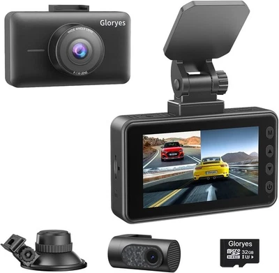 2025 4K Dash Cam Pro Car Camera - Dash Cam Front and Rear,4K/3840 True Dash