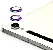 [Zeking] for Samsung Galaxy Tab S9 FE/ Tab S9/Tab S10 SM-X710 Camera Lens Protector, HD Clarity Scratch-Resistant Ultra-Thin 9H Tempered Glass with Aluminum Edging, Individual Metal Lens Cover (2