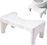 JIEBWCHA Bathroom Stool for Pooping - Potty Squatty Stool for Adults,Non-Slip Squatting Step Tools, Portable Space-Saving Accessories for Elderly Toddler Use