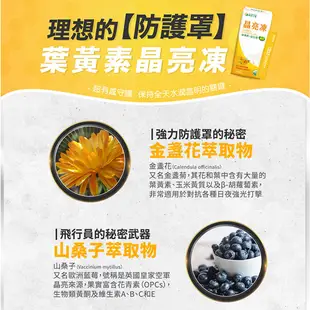 【YM BIOMED 陽明生醫】葉黃素益生菌晶亮凍x3盒(10包/盒)