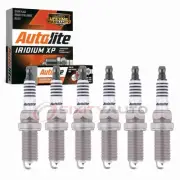 6 pc Autolite Iridium XP Spark Plugs for 2006-2007 BMW 530i Ignition bq (for: BMW)