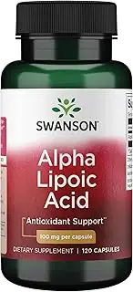 Swanson Alpha Lipoic Acid 100 mg 120 Capsules
