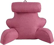 Bed Rest Reading Pillow - Ergonomic Pillow Wrist Support | Back Support and Bed Pillows, Long Pillow for Bed with Convenient Handle, Invisible Zipper Design