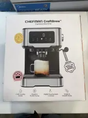 NEW CraftBrew 15-Bar Espresso Machine w/ Steam Wand and Touch Controls