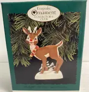 HALLMARK KEEPSAKE ORNAMENT RUDOLPH THE RED NOSE REINDEER MAGIC-1996