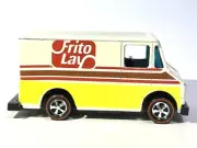“CUSTOM MADE / RESTORED” Hot Wheels REDLINE Vintage white Frito Lay van